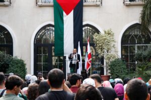 وقفة تضامنية مع فلسطين