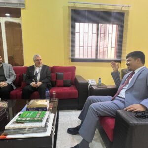 وفد من جامعة العلوم والآداب اللبنانية USAL يلتقي سعادة السفير الهندي في لبنان